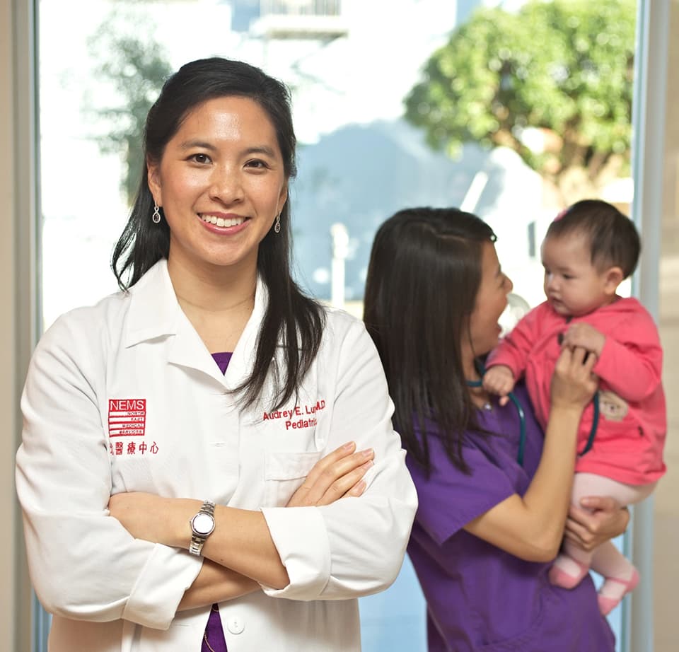 Smiling doctor